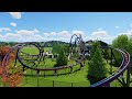 Batman The Dark Knight Recreation Planet Coaster 2 POV
