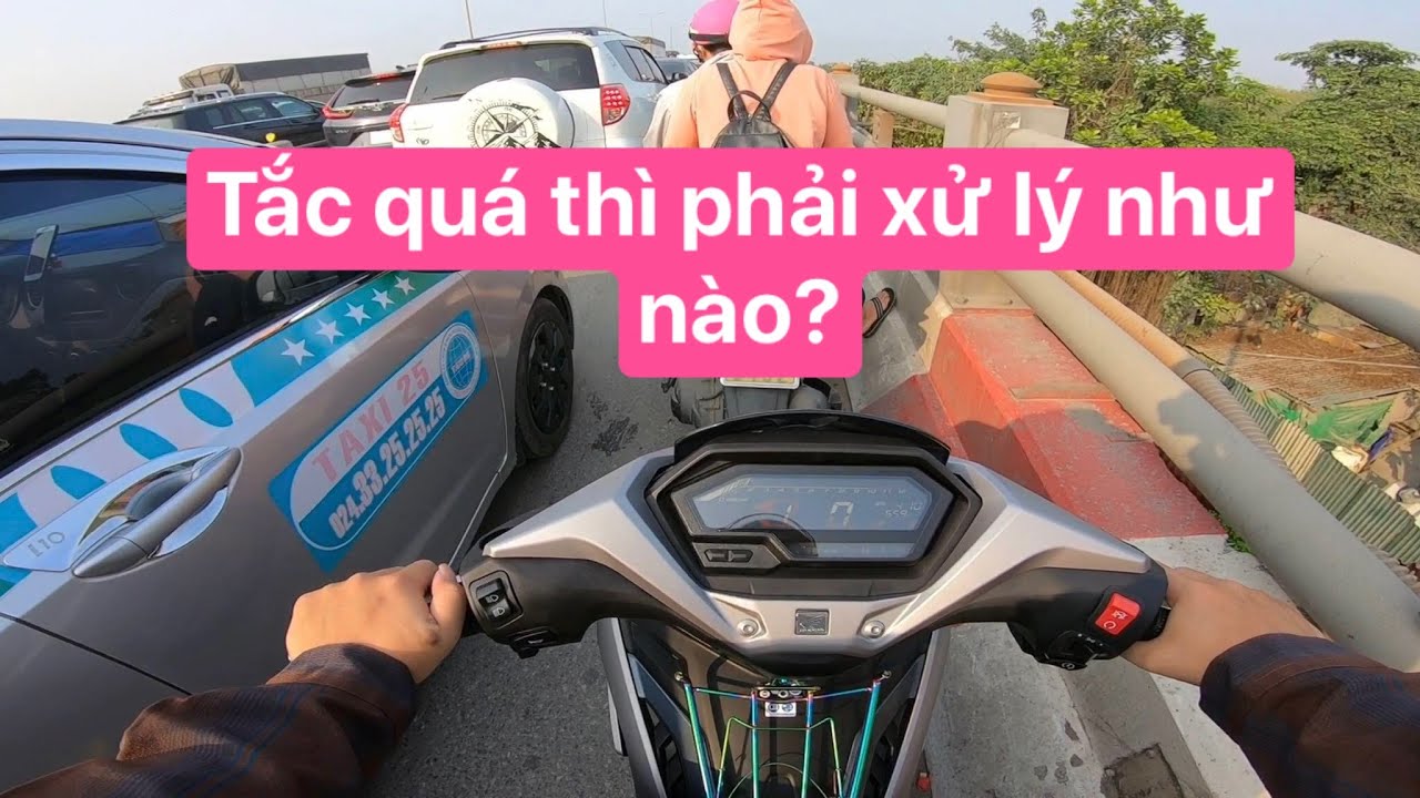 Hướng dẫn đi xe côn tay cơ bản. Xử lý xe côn tay lúc... - youtube