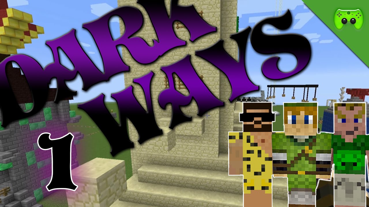 MINECRAFT Adventure Map # 1 - Dark Ways «» Let's Play Minecraft ...