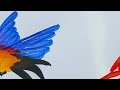 花鸟字入门 29 常用作撇画捺画的小鸟的画法 零基础学习花鸟字入门教程 花鸟字入门 29 常用作撇画捺画的小鸟的画法 零基础学习花鸟字入门教程