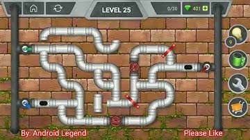 Pipeline Extra Level 25 All 3 stars By Pixign, Android Solution