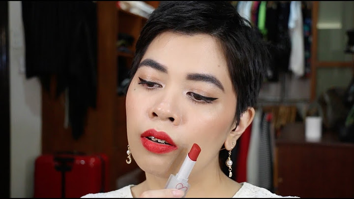 Review romand zero gram matte lipstick