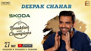 Make Way For Deepak Chahar | @skodaindia presents Breakfast With Champions