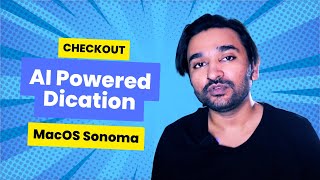 Dictation on MacOS Sonoma is Fire