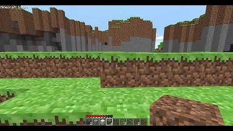 Minecraft Indev Gameplay (in-20100214-2)