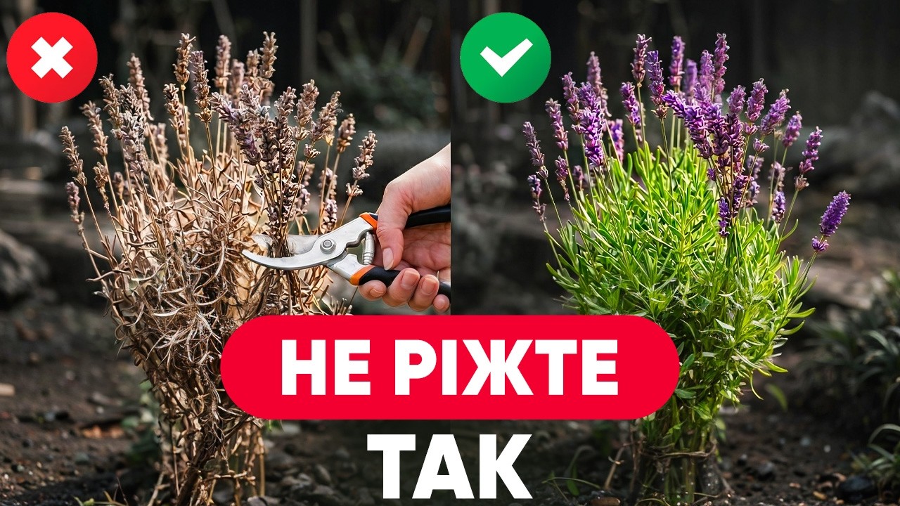 Лаванда: ЦЯ помилка обрізки вбиває кущ. Повний догляд від насіння до дорослого куща