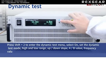 Demonstration of IT8900AE high power DC electronic load