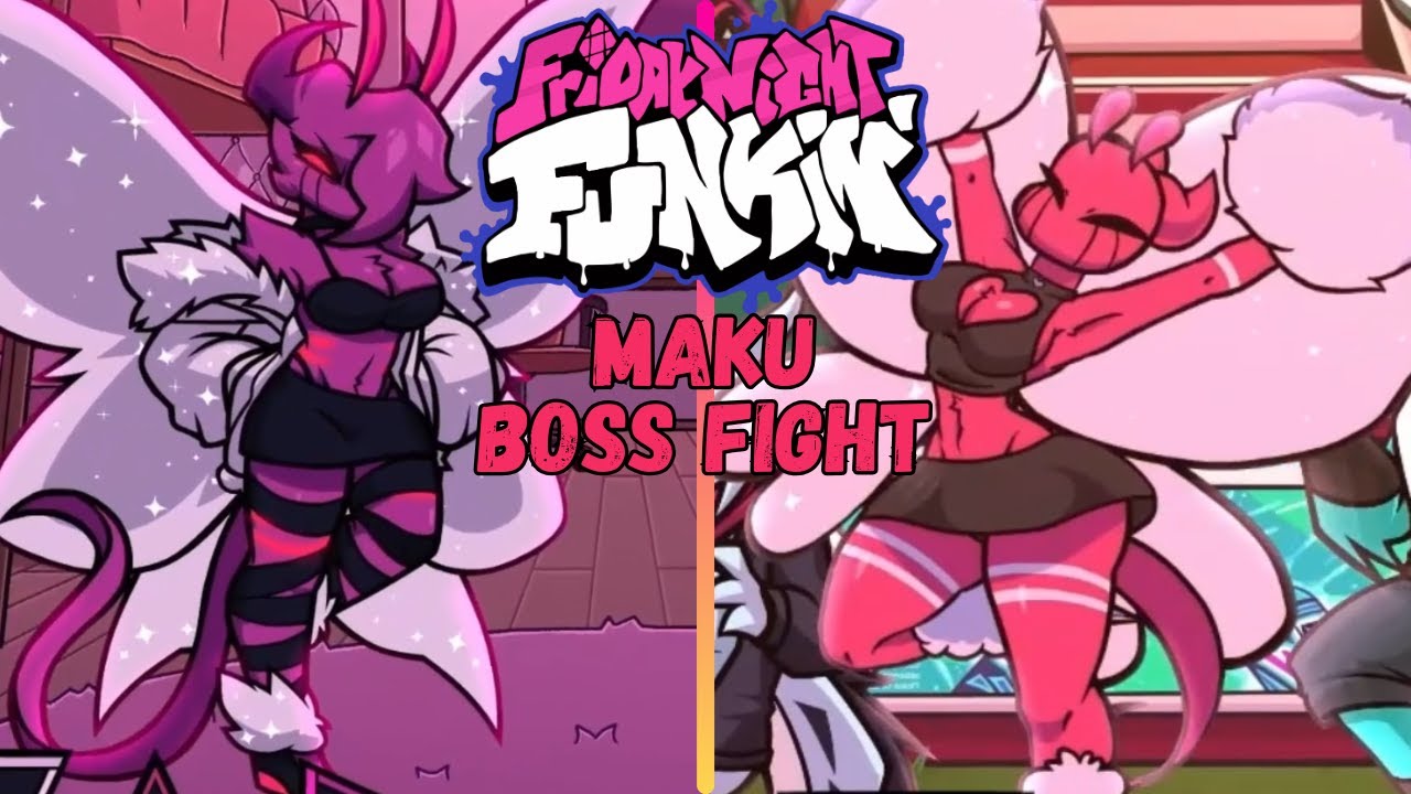 Мод FNF против Retrospecter | Полное прохождение битвы с боссом Макурома на сложном уровне | Мила...