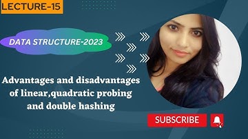 Data Structure-2023||Primary and Secondary clustering || Lecture-15