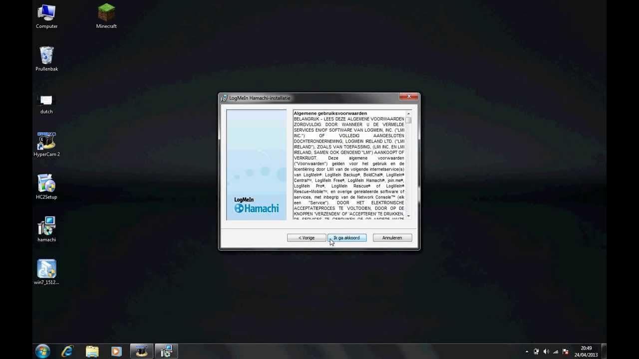 How to setup a Hamachi connection for your Minecraft Server YouTube