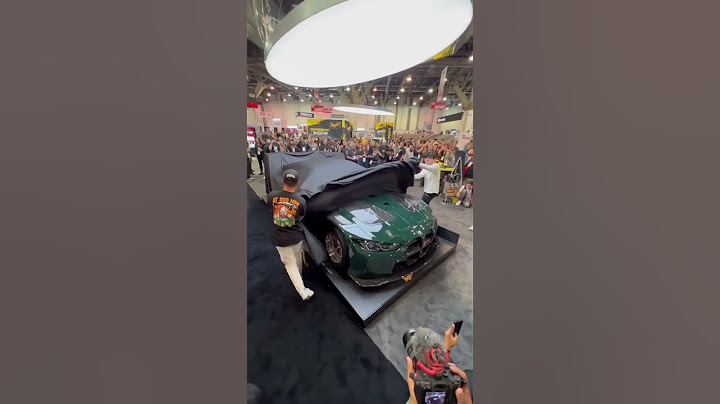 Our boy @tjhunt_ unveiled his CRAZY M4 GT3 at the @semashow with @meguiars