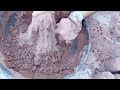 Pure fine Red Dirt water 💦 crumbling #relax#viral#trending#viralshort#oddlysatisfying#relaxing 