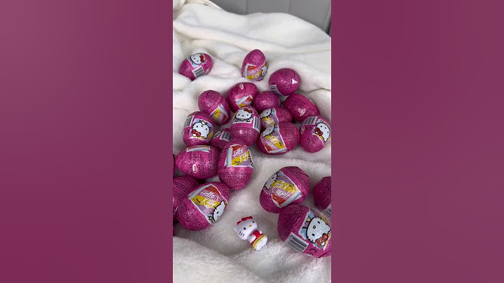 Hello Kitty sürpriz yumurta açılımı😻
