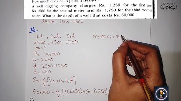 Ex 4.4 Class 11 Maths Sum of A.P | Sequence and Series class 11 Q 9 10 11 12 | New Mathematics Book