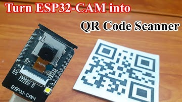 Real-Time QR Code Scanning Using ESP32-CAM & WebServer