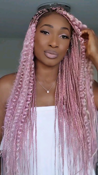  I💗 this hair color #transition #foryou #viralshorts #braids - YouTube