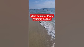Mars conjunction Pluto synastry aspect @Synastryvenus