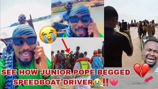 Watch Exact Moment Junior Pope Struggled with Speedboat Driver‼️Before Tragic Dèath In River Naija😳😳