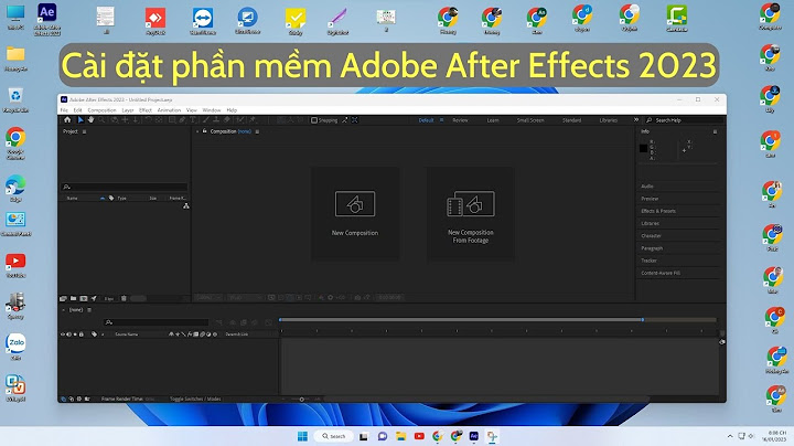 Hướng dẫn cài adobe after effect cc crack năm 2024