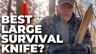 BEST LARGE Bushcraft Survival Knife | Becker ESEE More