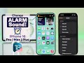 IOS 18 كيفية تغيير نغمة رنين التنبيه على IPhone 16 Pro Max Plus 