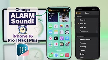 iOS 18: How to Change Alarm Ringtone on iPhone 16 Pro Max/Plus!