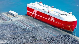 Life Inside Massive Car Carrier Ship: How the World's Largest Car Carrier Carrying 1.5 Million Cars