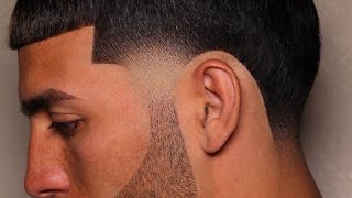 تعليم تدريج الشعر للرجال/ منطقة السوالف /الافا/barber taper haircutting