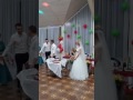 Лицом в торт на свадьбе)))