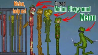 Melon Playground vs Cursed Melon Playground