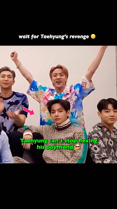 Taejin: Wait for Taehyung’s response 🤭 #taejin #bts #shorts #jin #taehyung #btsshorts