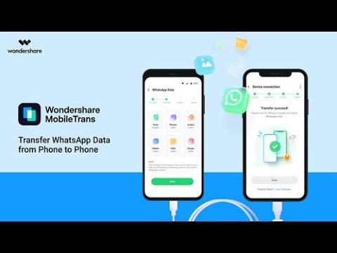 Wondershare MobileTrans Review/One Click Phone to Phone Transfer/WhatsApp/Viber/iOS/Android/PC