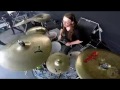 ABORTED@Necrotic Manifesto-Ken Bedene-live in Brutal Assault 2016 (Drum Cam)