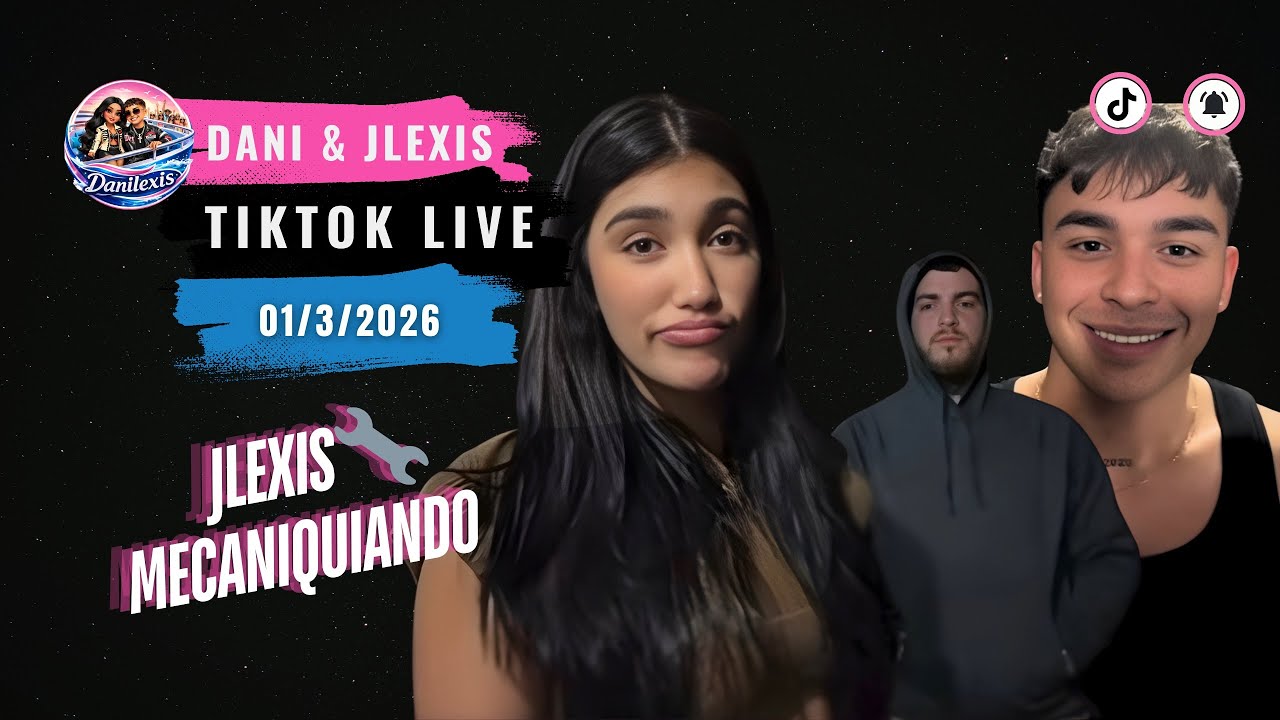 Qué arreglaba Jlexis? 🔧🚘Mecaniquiando mientras Dani y Mafu hablan con fans en TikTok Live