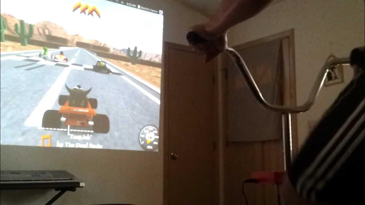 Exercise bike video game controller YouTube