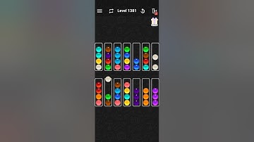 Level 1381 - Color Ball Sort Solution