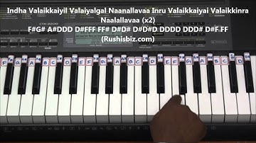 Kadhalenum Thervezhudhi - Piano Tutorials - Kadhalar Dinam | 600 NOTES - 7013658813 - WHATSAPPUS