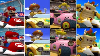 Mario Kart DS: All Winning & Losing Animations (HD)