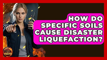 How Do Specific Soils Cause Disaster Liquefaction? - Man vs. Disaster