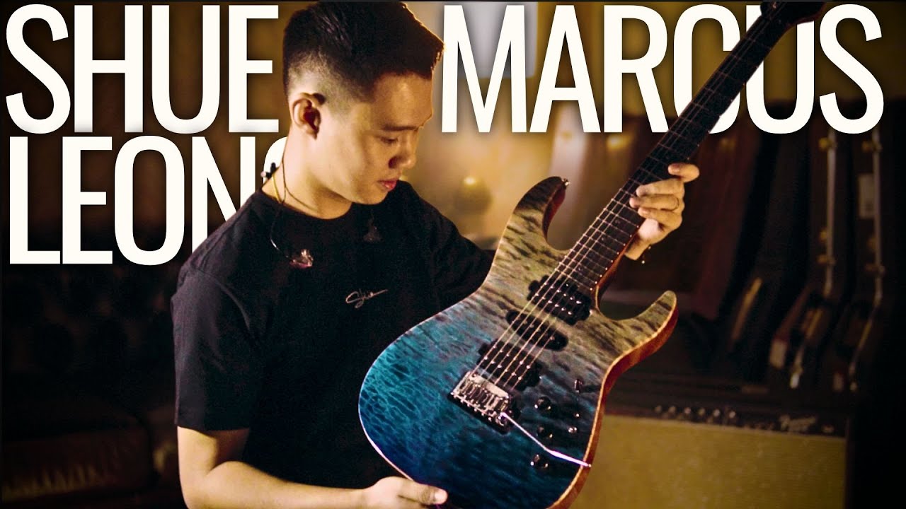 Shüe Guitars | Modern DT Custom Marcus Leong (Ocean Burst)