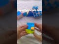 3by3 Rabiks cube solve only 2 piss 😈 l #cube#shortclips#video