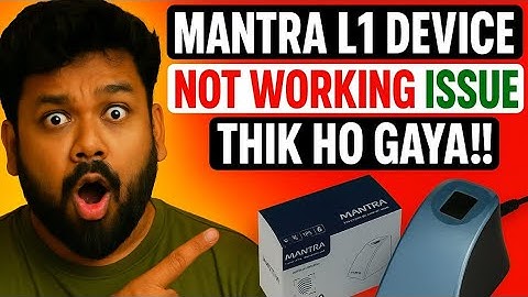 Mantra L1 Device Connected Issues || Thik kar liya jo bhi problem tha👍👍☺️☺️ || Spicemoney, Paynearby