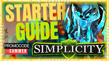 #1 RSPS SIMPLICITY - STARTER GUIDE - GIFT SANGUINE SCYTHE OF VITUR - PROMOCODE ::SUMMER
