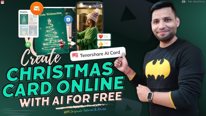 How to Create a Christmas Card Online for FREE | Online Christmas Card Maker - Tenorshare AI Card - YouTube how-to-create-a-christmas-card-online-for-free-online-christmas-card-maker-tenorshare-ai-card-youtube