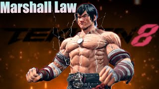 Reaction Of Marshall Law And King. Tekken 8