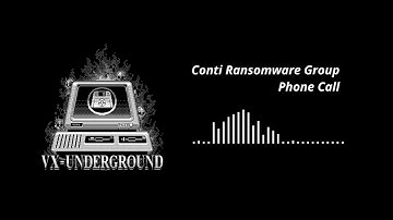 Conti ransomware group call center snippet