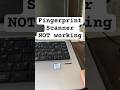 Troubleshooting Laptop Fingerprint Scanner Issues with Windows Hello