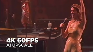 Love Can Move Mountains - Celine Dion (Live In Memphis, 1997) 4K60 UPSCALE