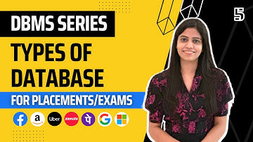 L5 : Types of Database | Complete DBMS Course
