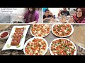 Surprise Pizza Party - Butter Chicken Pizza - Tandoori Chicken Pizza - Potato Bread Pockets